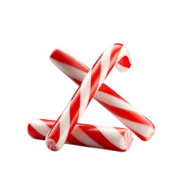 red and white candy canes