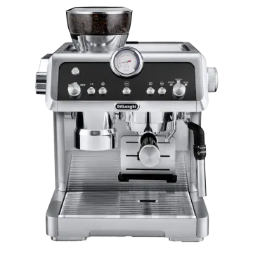 a coffee machine on a white background