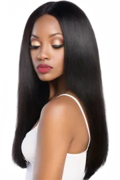 an image of a woman with long black hair