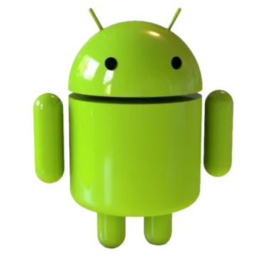 an image of a green android