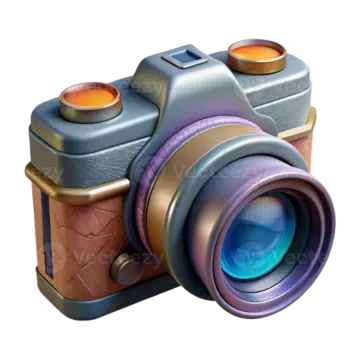 a digital camera on a white background