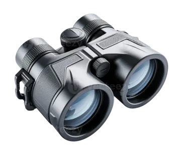 a pair of binoculars on a white background
