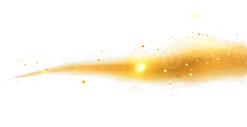 a golden explosion on a white background