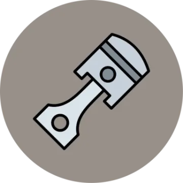 a hammer icon in a circle