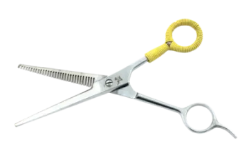a pair of scissors on a white background