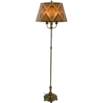 a lamp on a white background
