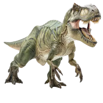 an image of a dinosaur with its mouth open