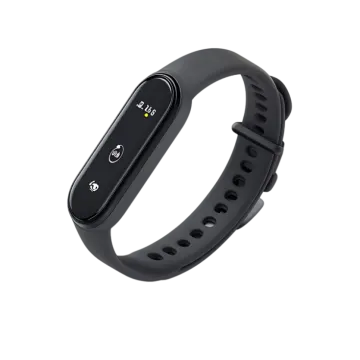 an image of a black smart bracelet
