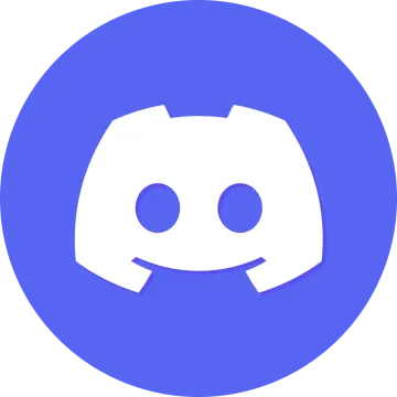 a blue circle with a smiling face inside