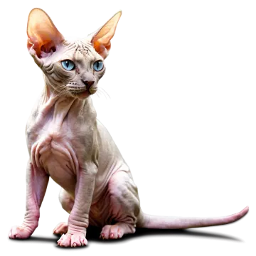 a cat with blue eyes sitting on the floor