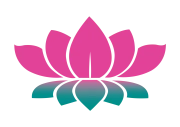 a lotus flower on a white background