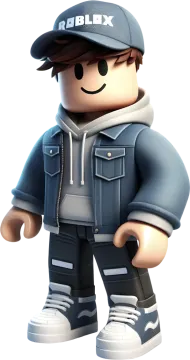 a lego character wearing a baseball cap and jacket