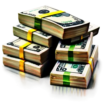 a pile of money on top of each other stacks