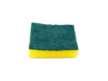 a sponge on a white background