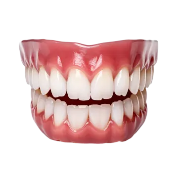 a close up of a tooth with missing teeth