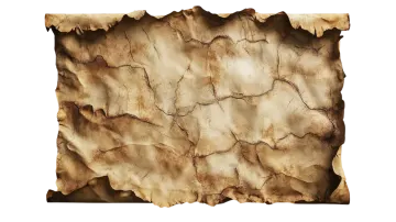 a piece of paper that has been torn off