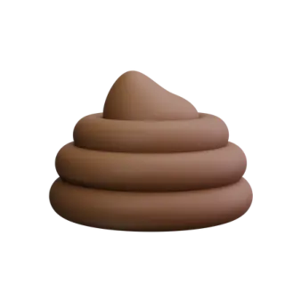 a pile of chocolate on a white background