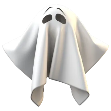 a 3d image of a ghost