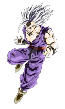 a drawing of goku from dragon ball