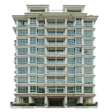 a tall building with many windows