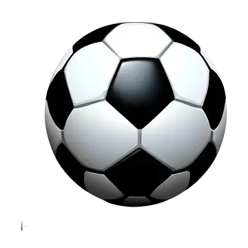 a soccer ball on a white background