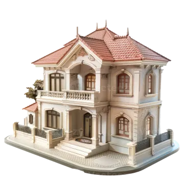 a model of a house
