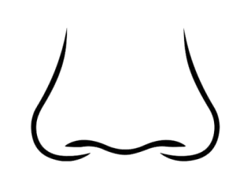 a black and white silhouette of a man's face