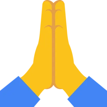 a pair of hands holding each other hands