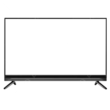 a flat screen tv on a white background