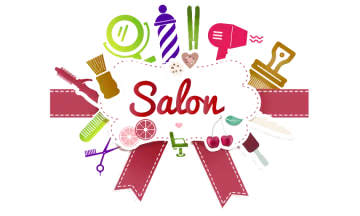 the logo for a salon