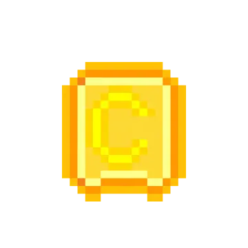 a white background with an orange square icon