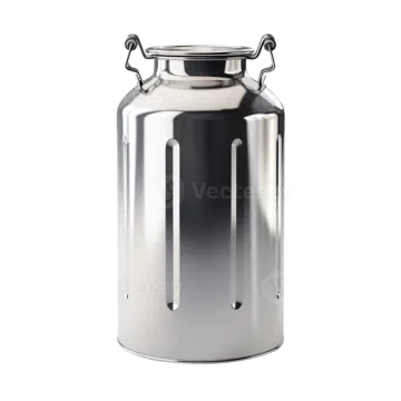 a stainless water bottle on a white background