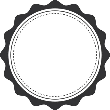 a black and white image of a blank label