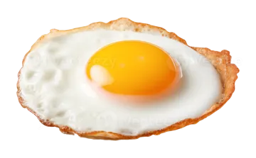 a fried egg on top of toasted bread