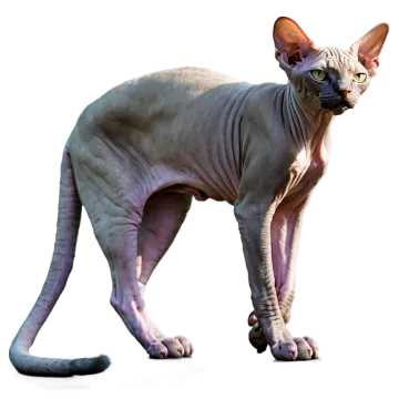a cat is walking on a white surface