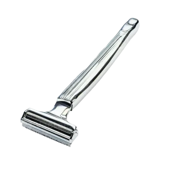 a razor on a white background