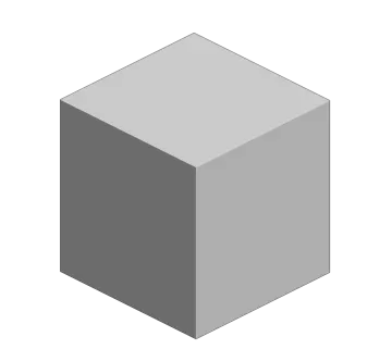an image of a cube