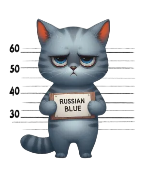 russian blue cat mug mugs