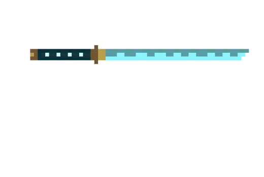a sword on a white background