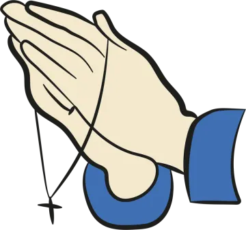 praying hands clip art