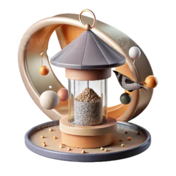 an image of a bird feeder