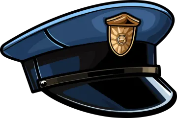 a police hat