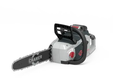 a chainsaw is shown on a white background