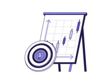 a drawing board with a compass on it