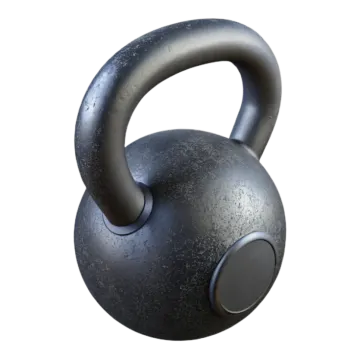 a kettle on a white background