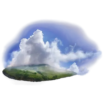 white clouds in the sky