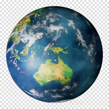 a blue earth with white clouds and green continentss