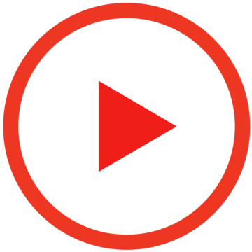 a red play button in a circle
