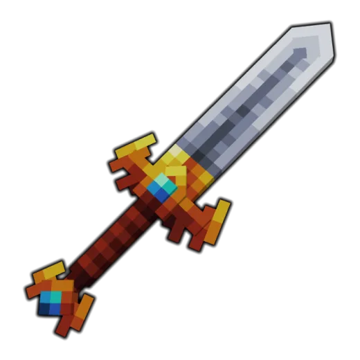 the sword in minecraft