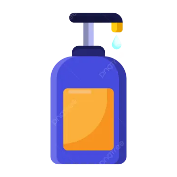 a bottle of liquid on a white background